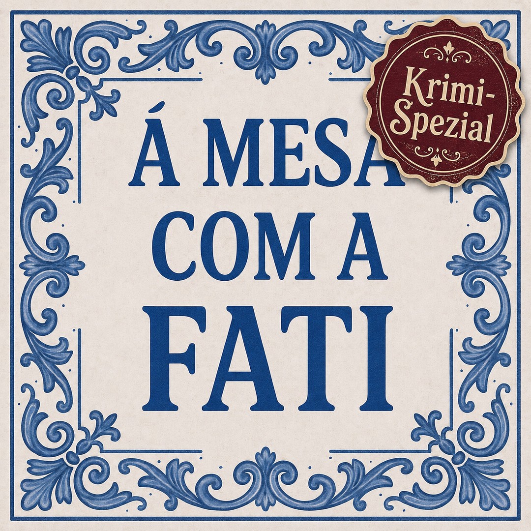 À Mesa com a Fati "Krimi-Spezial": Mord an der langen Tafel

Ein besonderer Abend an Fatis langer Tafel – diesmal mit einem geheimnisvollen Twist.

Bei unserem À Mesa com a Fati Spezial erwartet dich nicht nur ein liebevoll zubereitetes Menü im urigen Gewölbekeller des Bistro Lisboa, sondern auch ein spannender Kriminalfall, bei dem alle Gäste selbst Teil der Geschichte werden.
